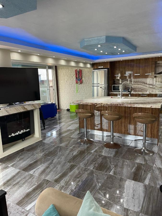 Luxury Apartment First Line Sea By Makhome Messagala Néa Meságkala Exterior foto
